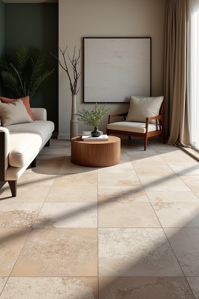 textured tiles add dimension