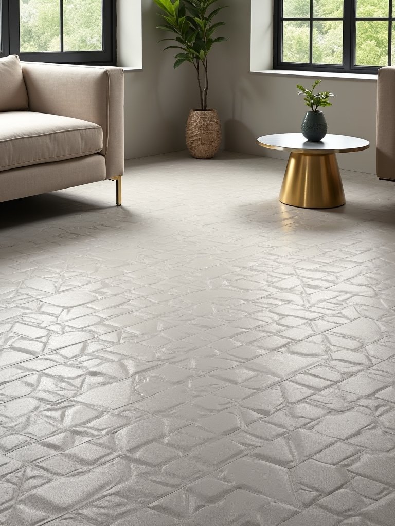textured tiles for depth
