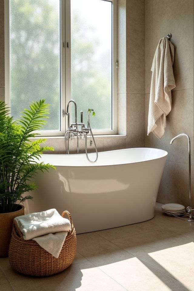 textured tones for bathrooms