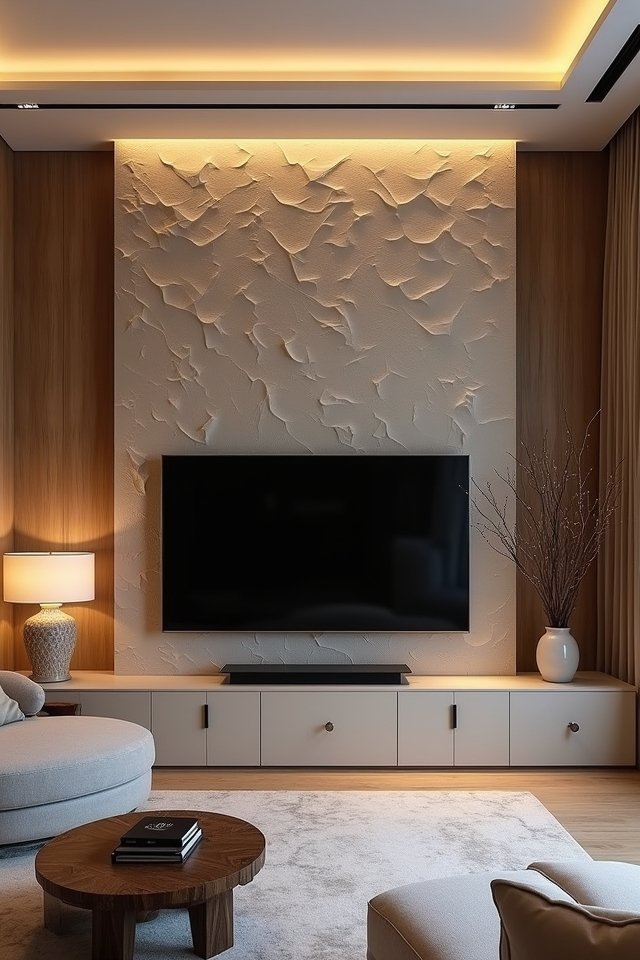 textured wall treatments elevate interiors