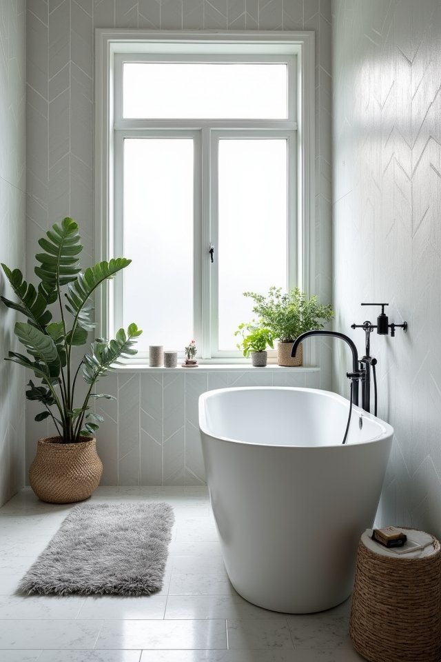 textured wallpaper enhances luxury