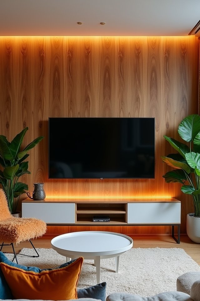 textured wood for warmth