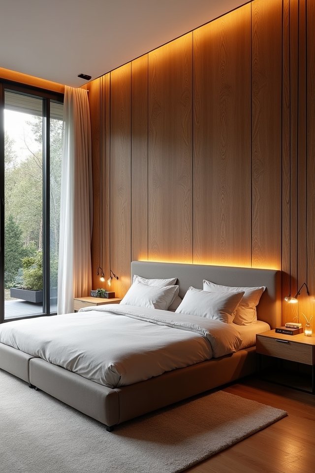 textured wood panel ideas