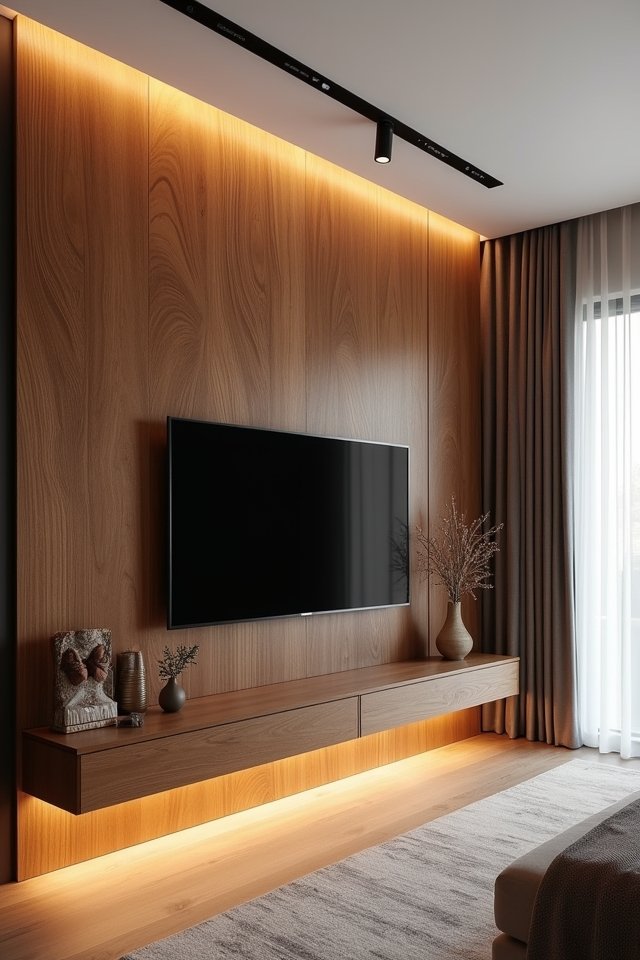textured wood panel warmth