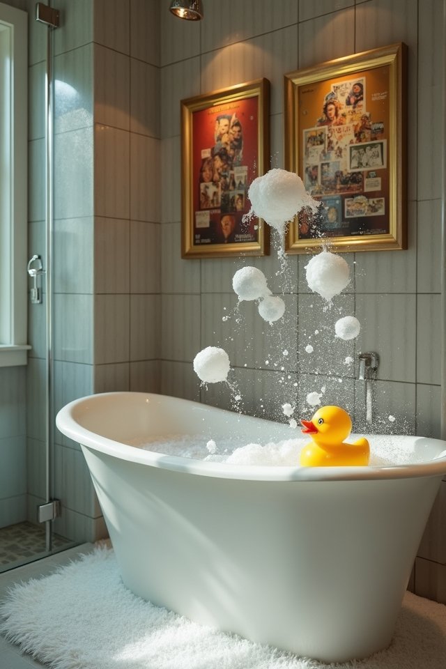 theatrical shower experience awaits