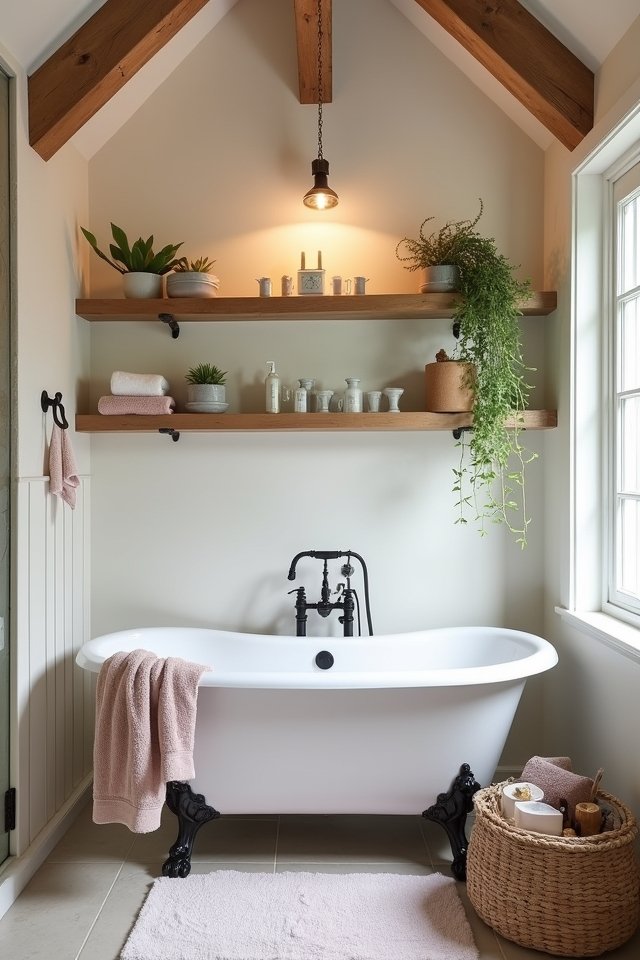 thoughtful farmhouse bath accessories