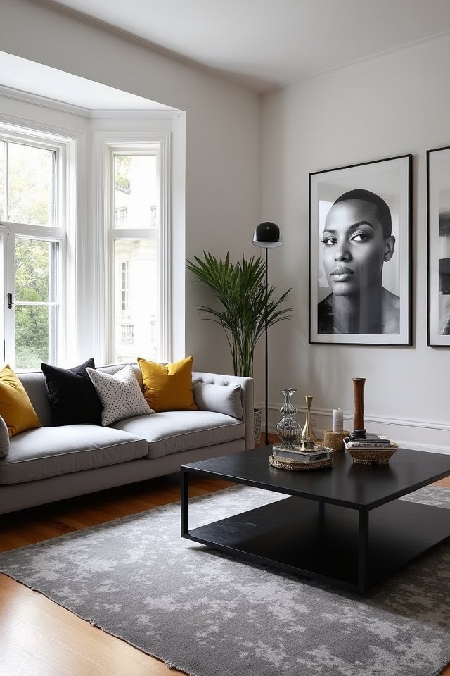 timeless black and white elegance