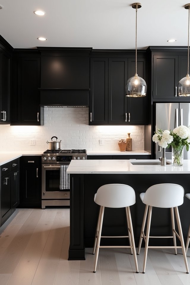 timeless black and white elegance