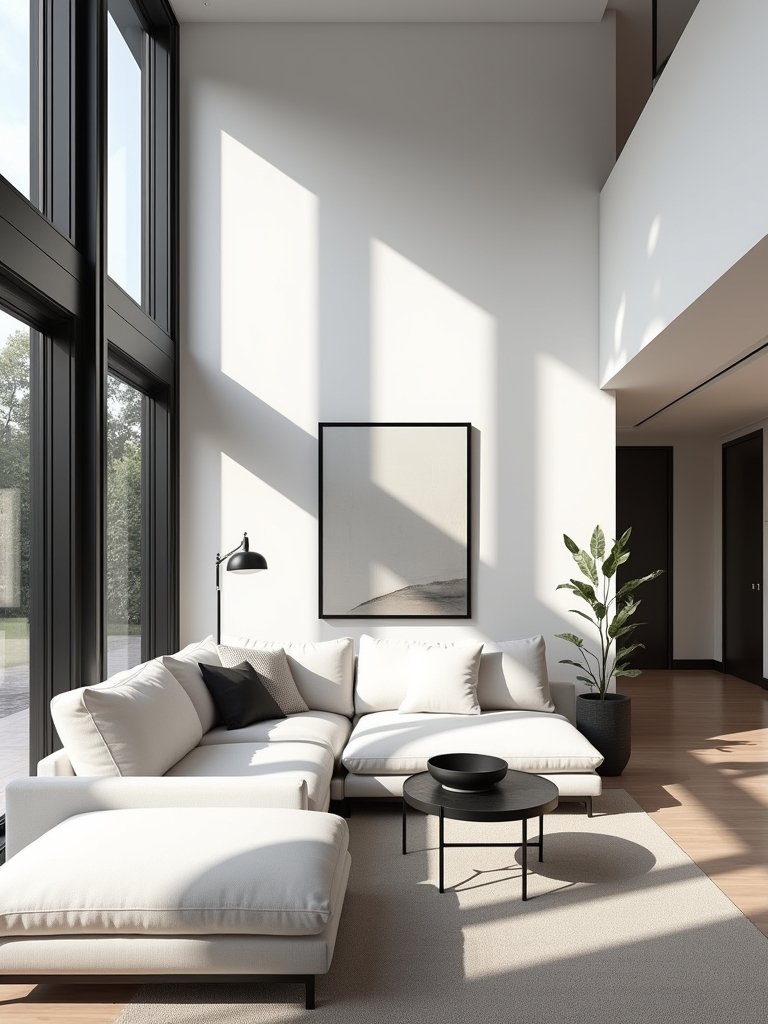 timeless black window frames