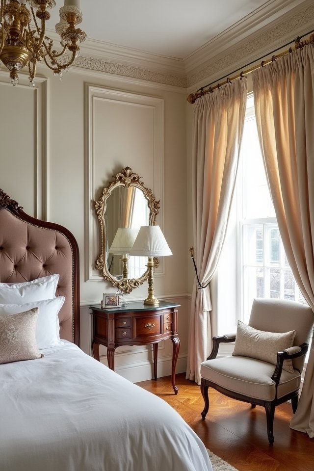 timeless classic bedroom elegance