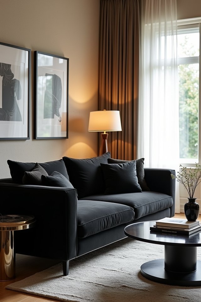 timeless elegance in black
