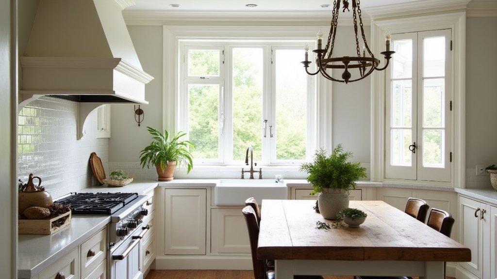 timeless french kitchen aesthetics