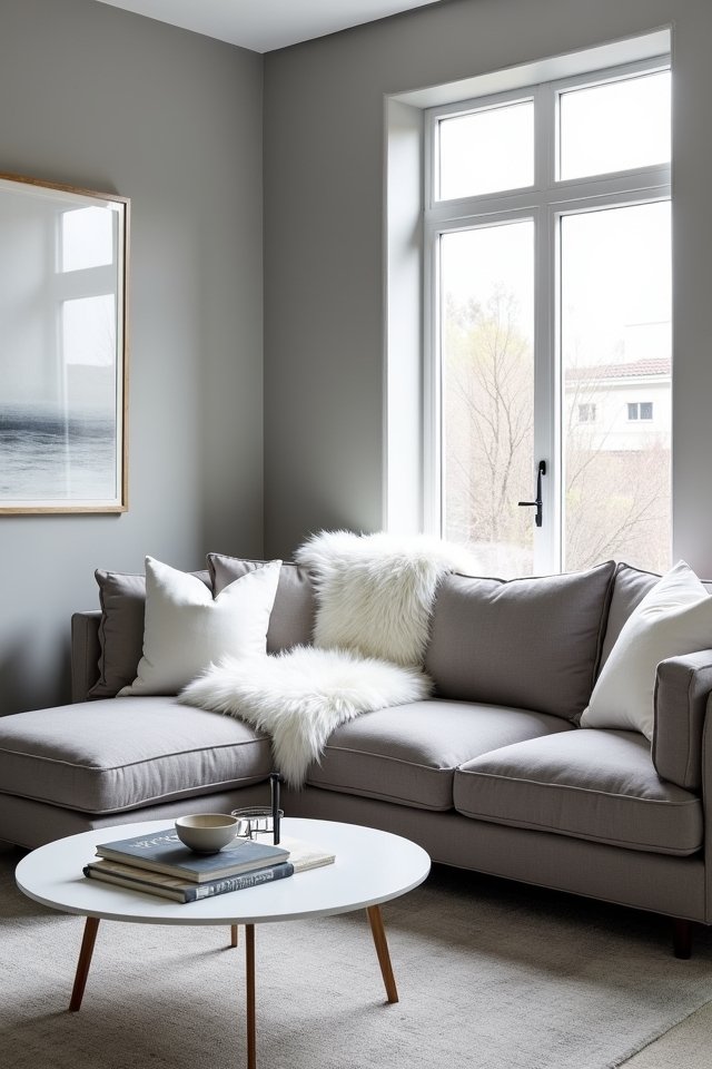 timeless gray and white elegance
