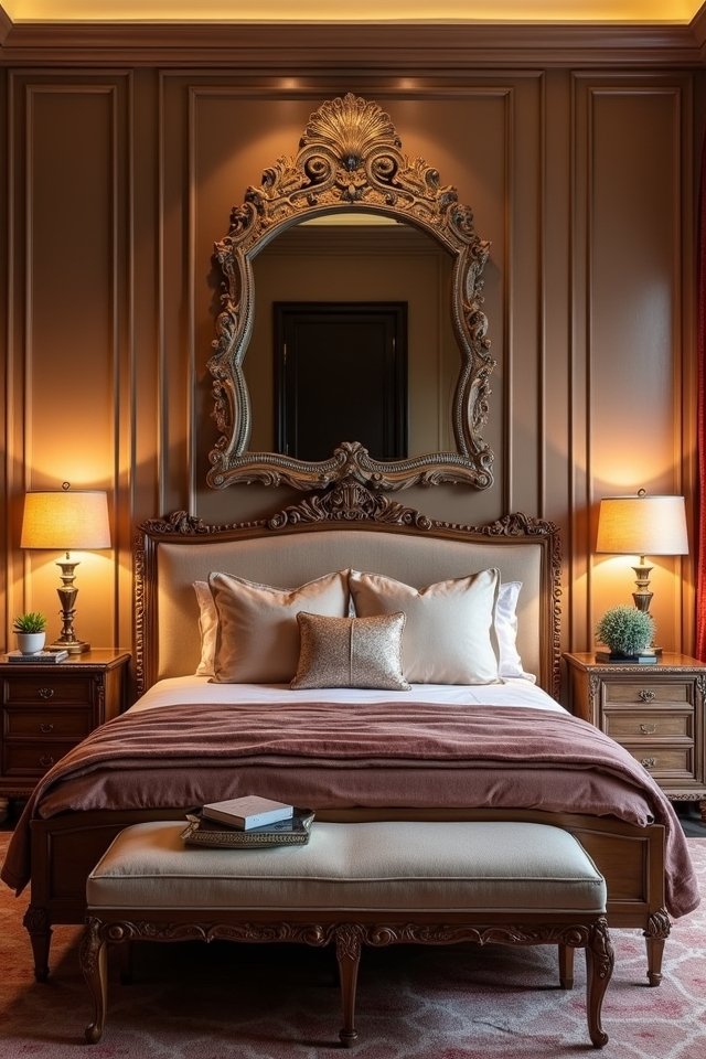 timeless modern antique fusion
