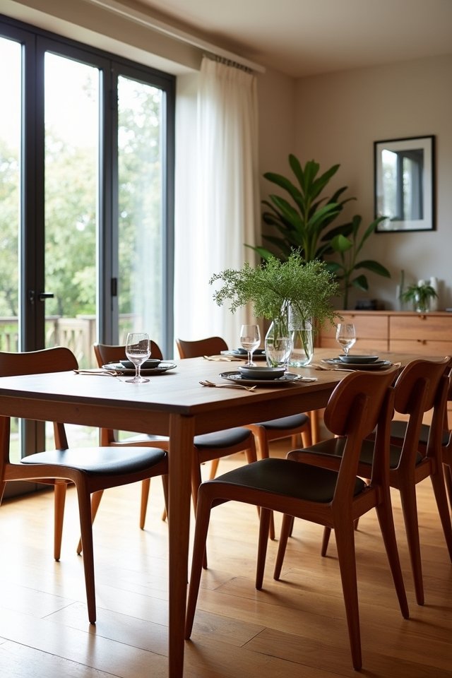 timeless modern dining elegance
