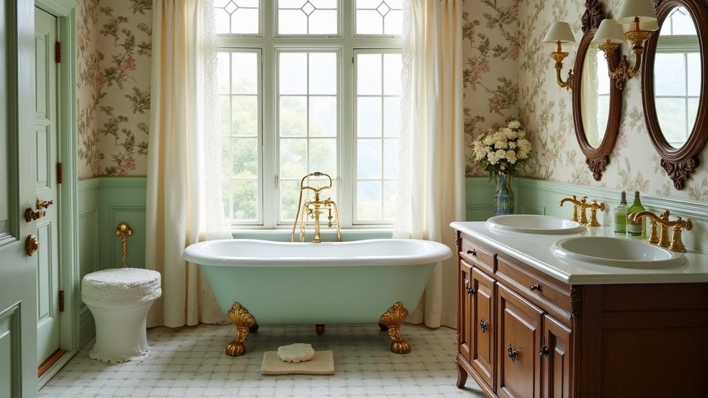 timeless vintage bathroom designs