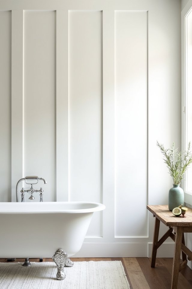 timeless white board and batten