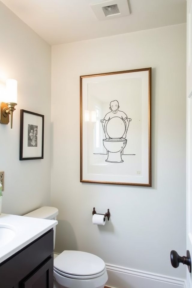 toilet humor and laughter