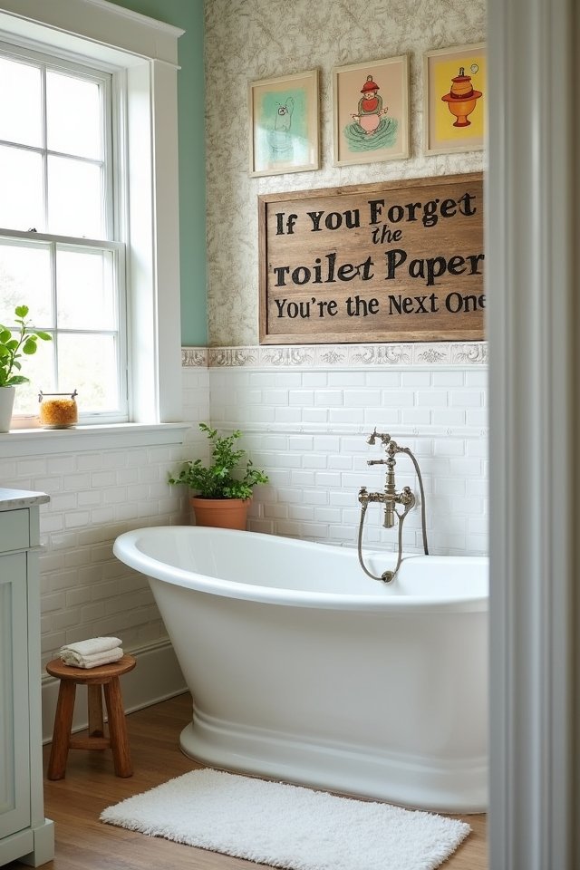 toilet paper essential reminder