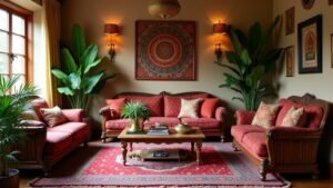 15 Stunning Traditional Indian Home Decor Ideas for a Cozy Living Room