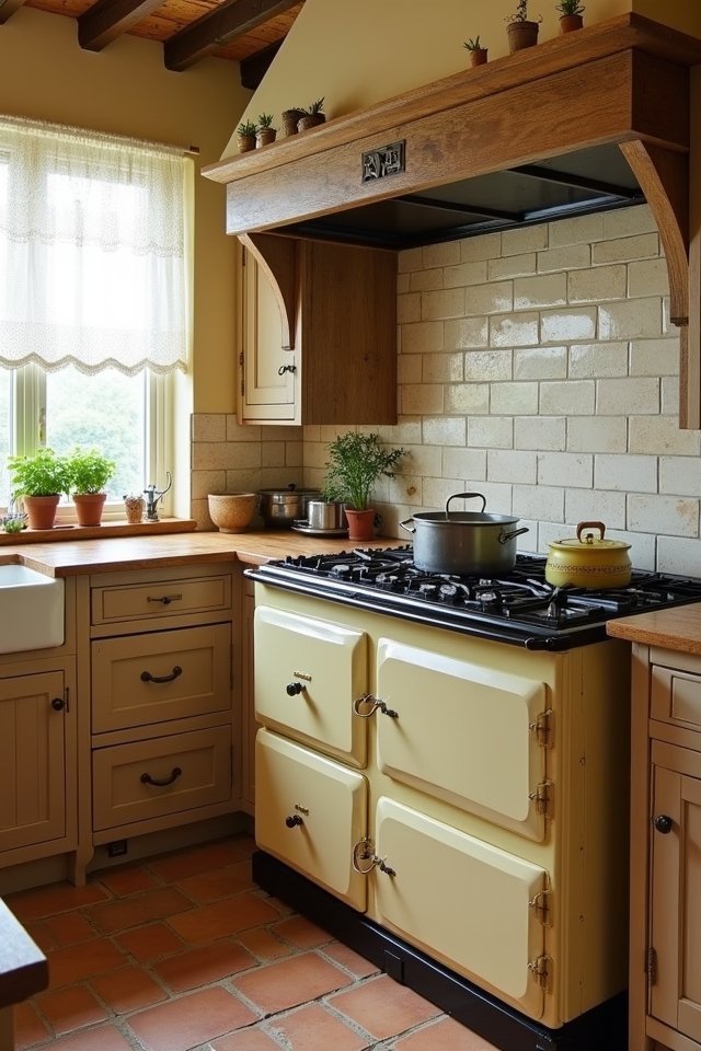 traditional range cooker centerpiece