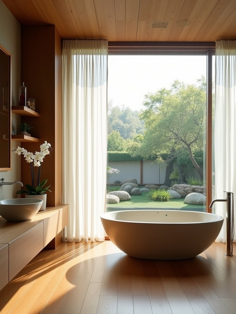tranquil bathroom sanctuary retreat