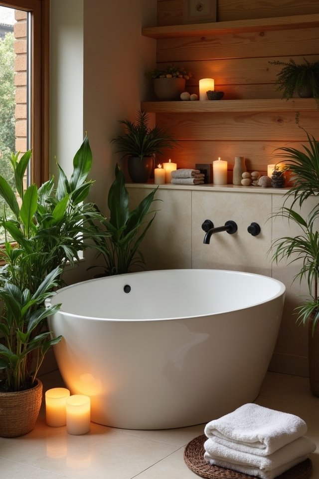 tranquil bathroom soaking essentials