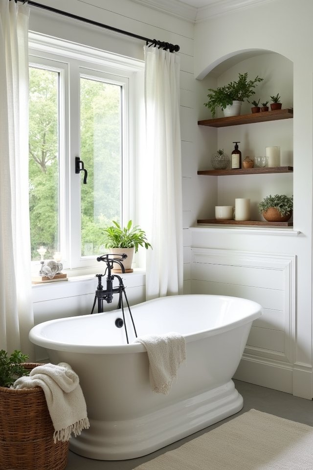 tranquil bathtub relaxation oasis