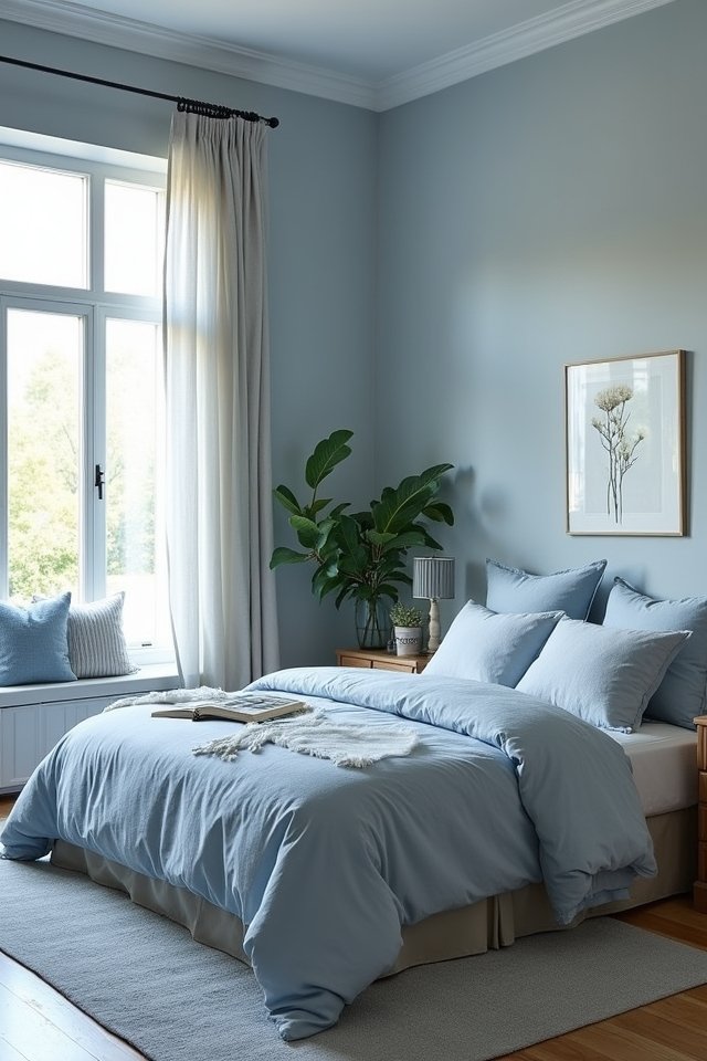 tranquil blue gray sanctuary