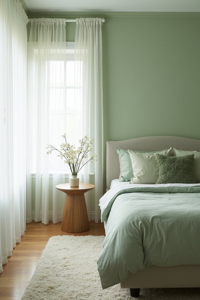 tranquil garden bedroom oasis