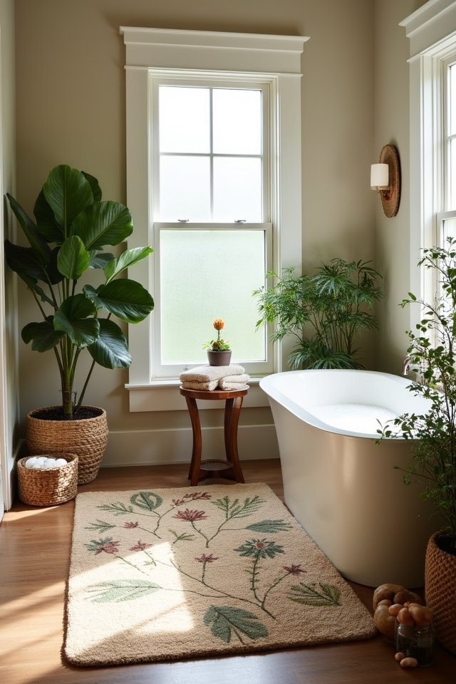 tranquil garden retreat vibes