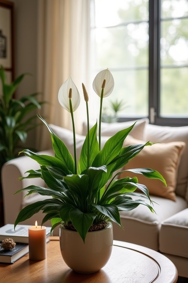 tranquil low maintenance indoor beauty