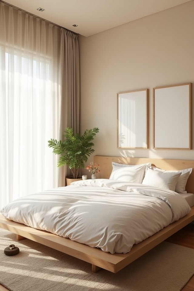 tranquil minimalist zen oasis