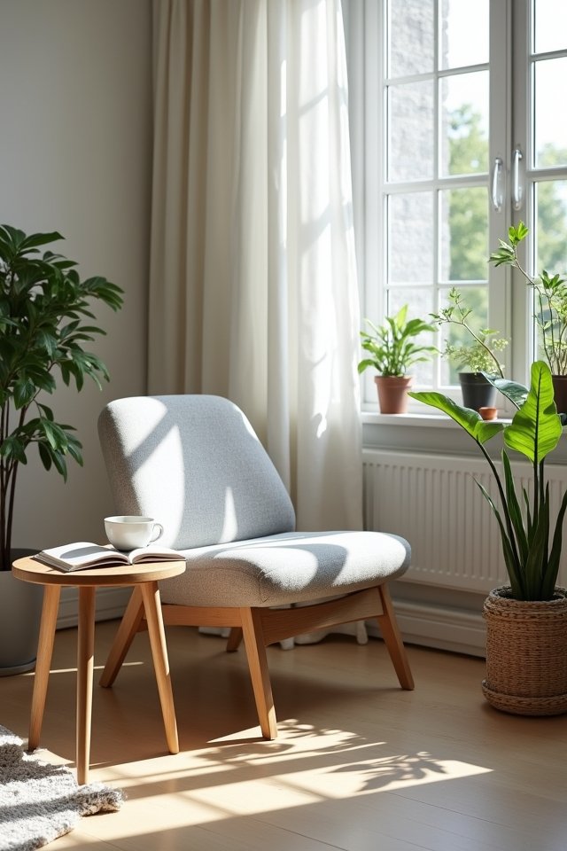 tranquil scandinavian minimalism style