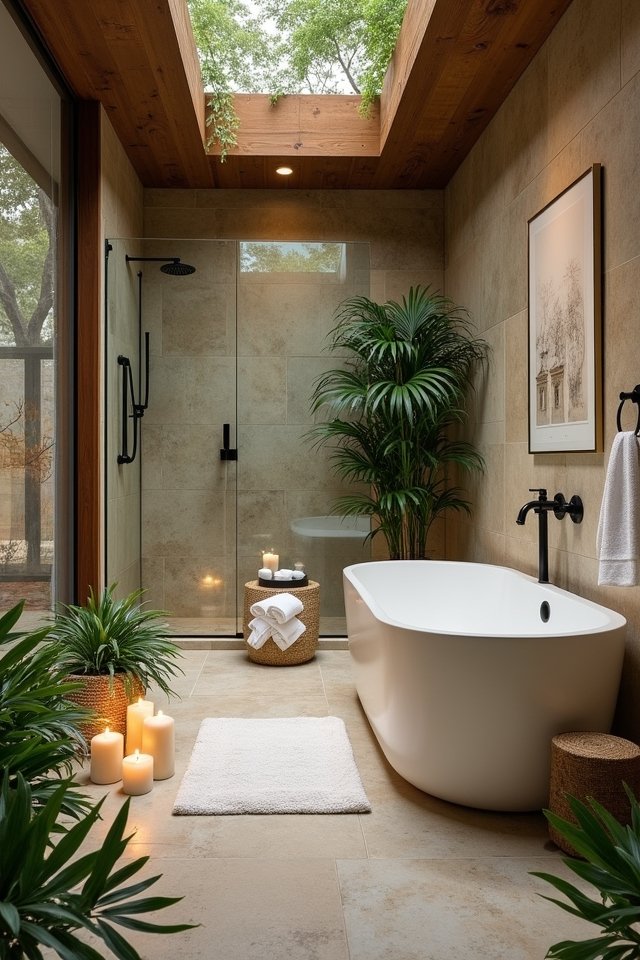 tranquil spa inspired retreat space