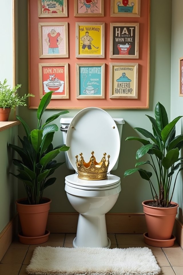 transform bathroom into kingdom