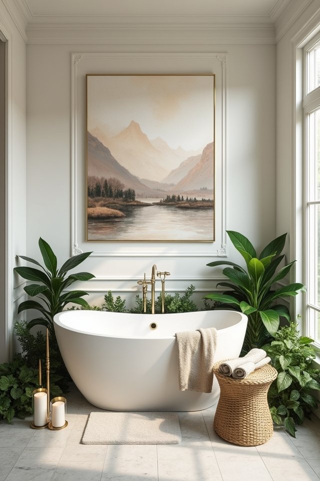 transform bathroom with decor