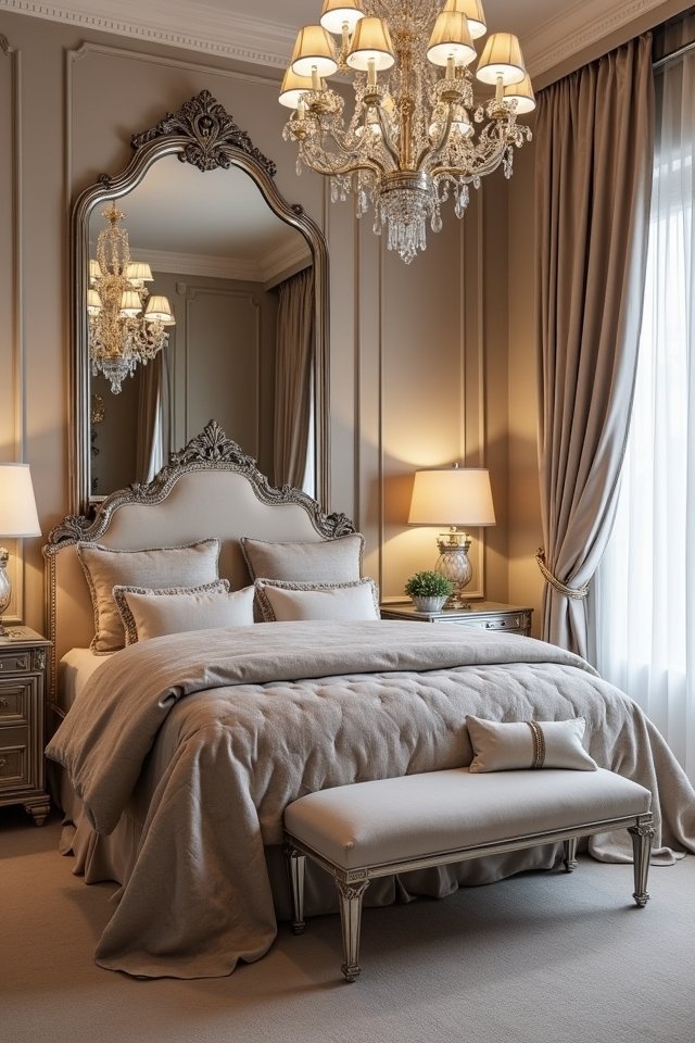 transform bedroom with mirrors