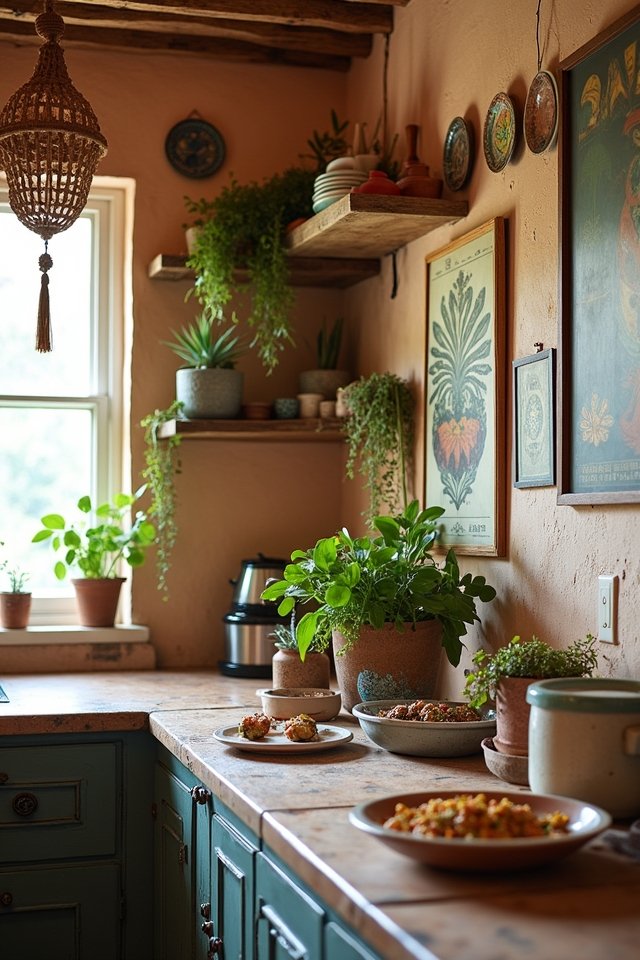 transform kitchen walls creatively