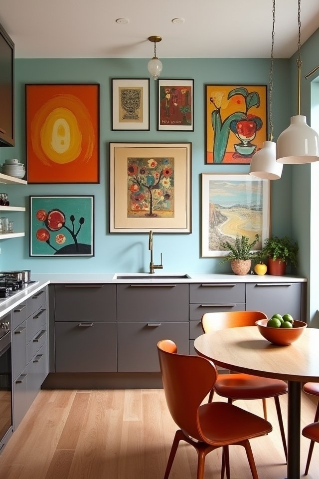 transform kitchen with art