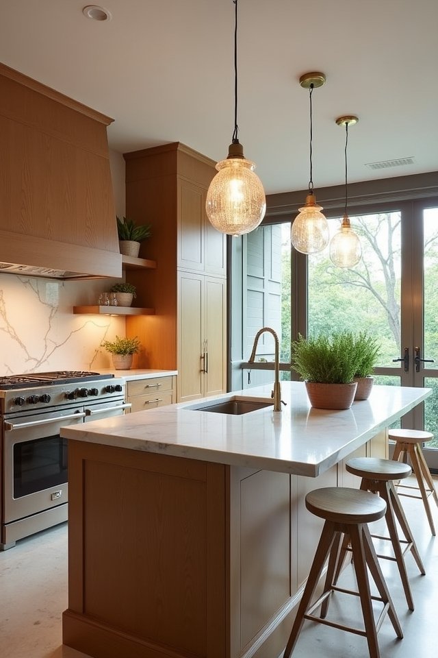 transform kitchen with lighting