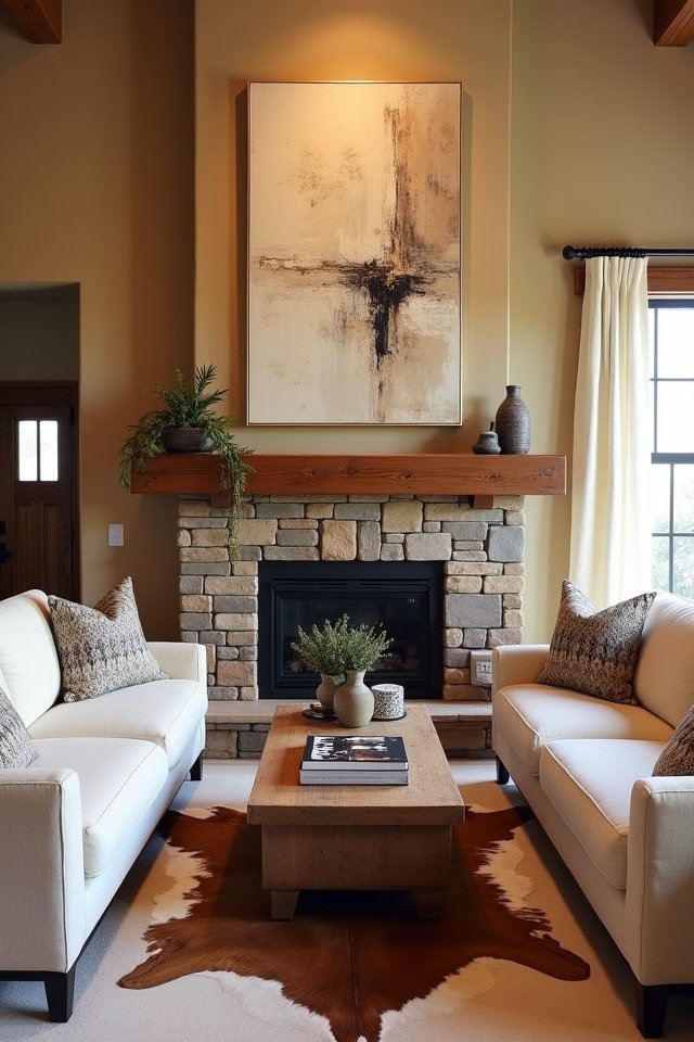 transform living room art