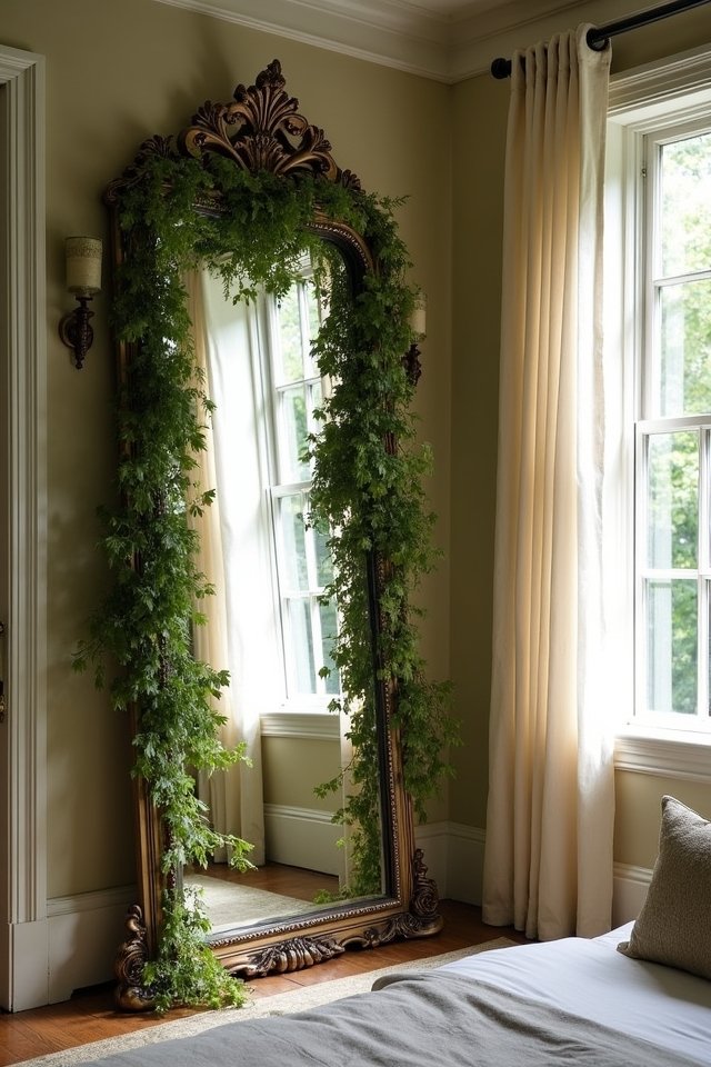 transform mirrors with vines
