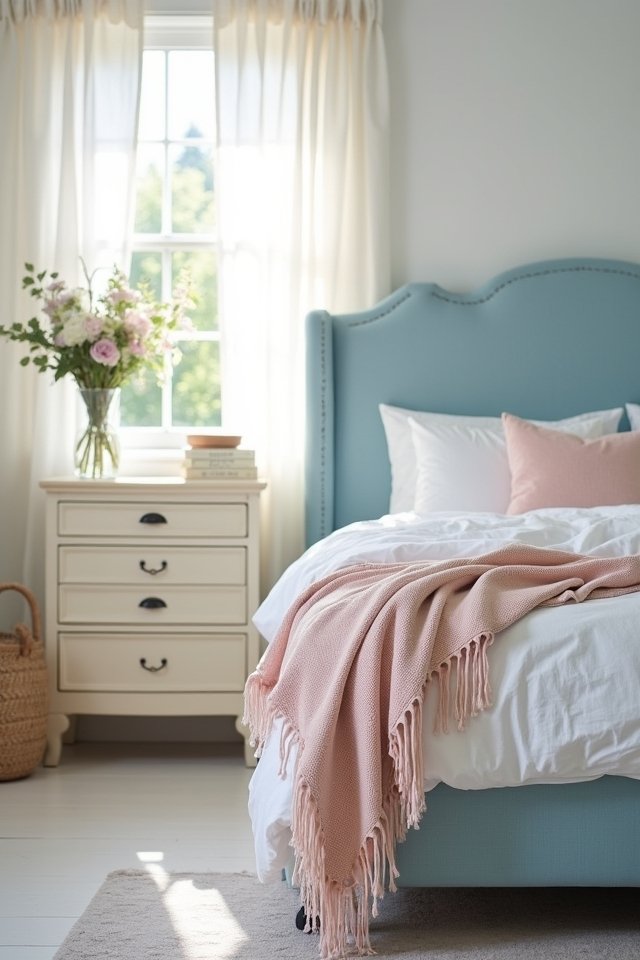 transform space with baby blue