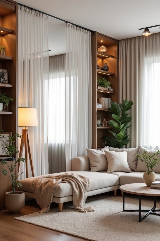 transform space with dividers