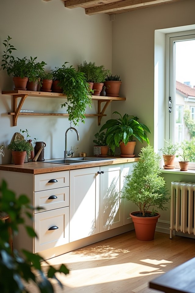 transform space with greenery