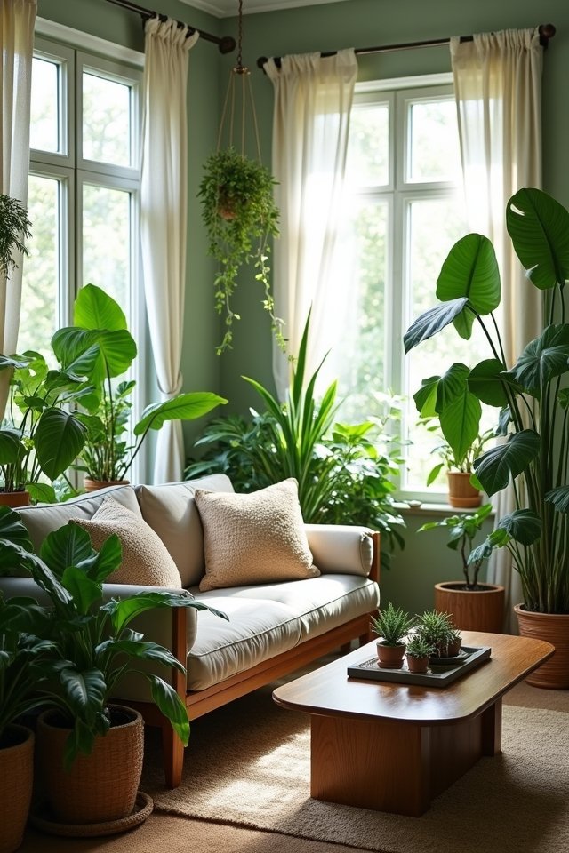 transform space with indoor plants