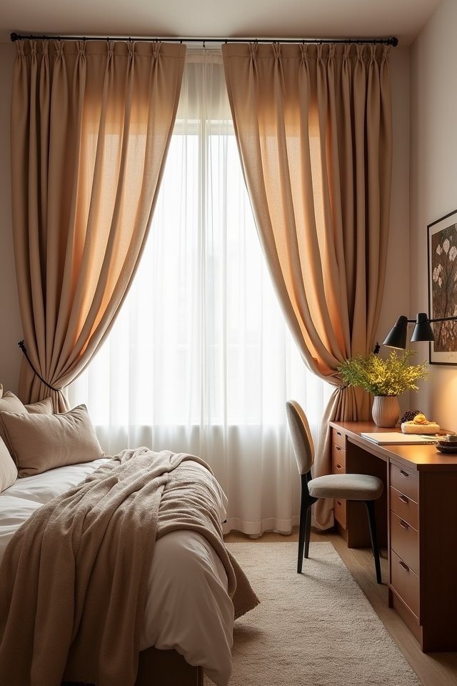 transform spaces with curtains