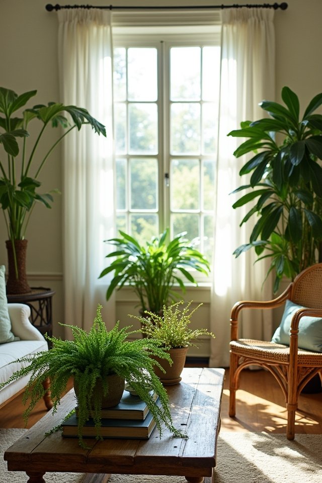 transform spaces with plants