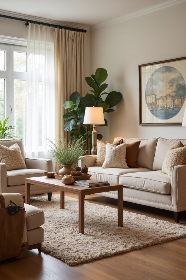 transform spaces with rugs